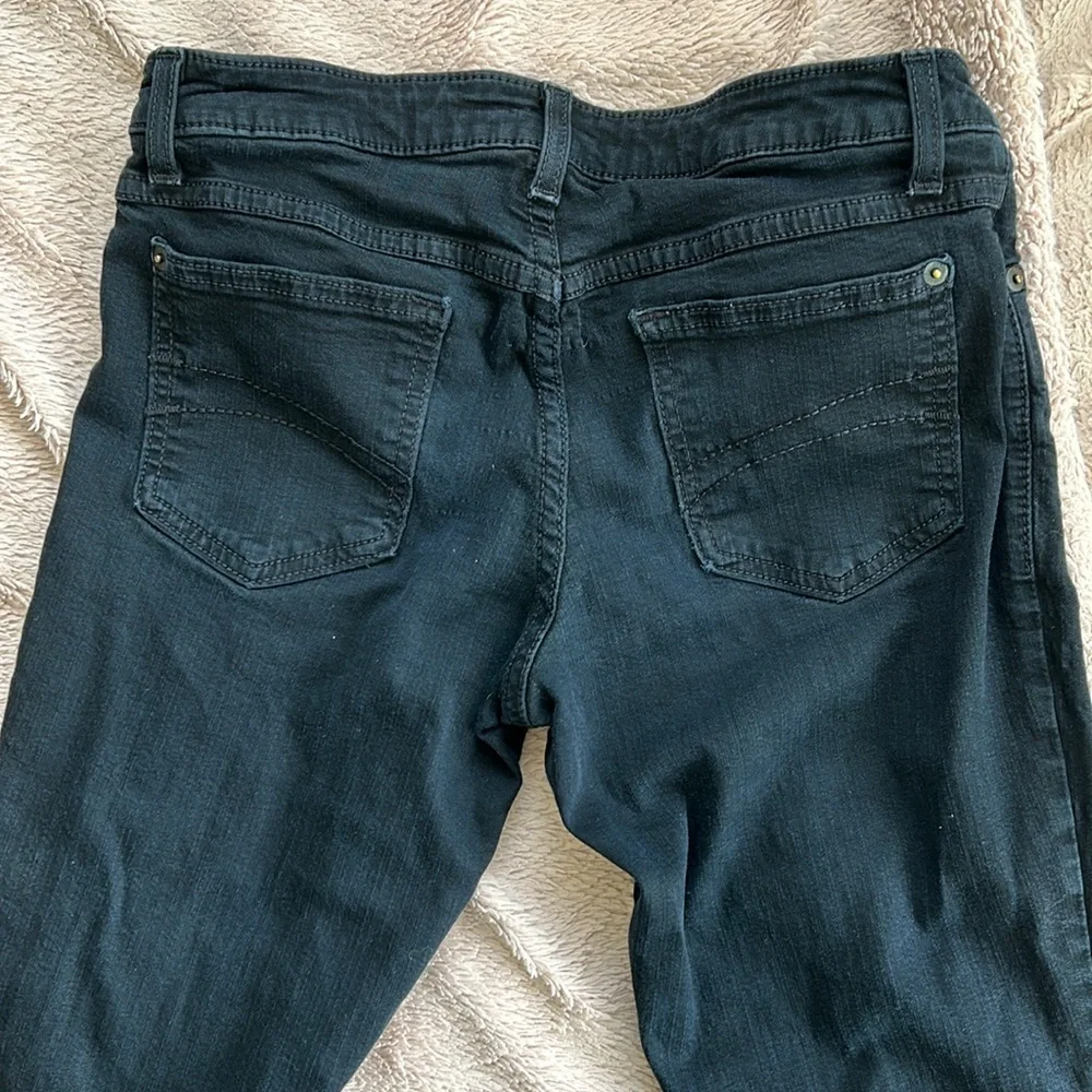 SECOND brand yoga jeans denim stretch black, light wear, size 27 - Picture 8 of 16